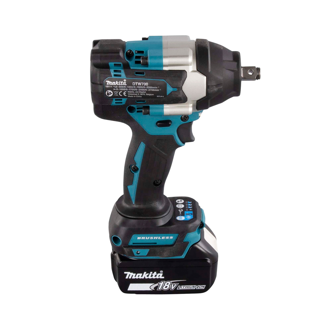 Makita Iskevä mutterinväännin LXT® DTW700Z - Image 5